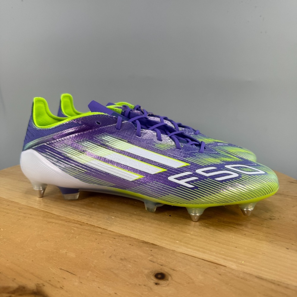 Adidas F50 Elite SG Men's Size 11 Soccer Cleats Radiant Blaze Purple $270 NEW